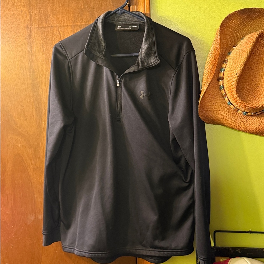 Under Armour Black Half-Zip Top